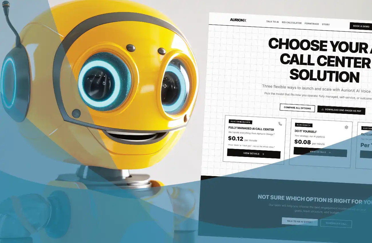 AurionX uruchomiło autonomiczne call center wyposażone w boty głosowe